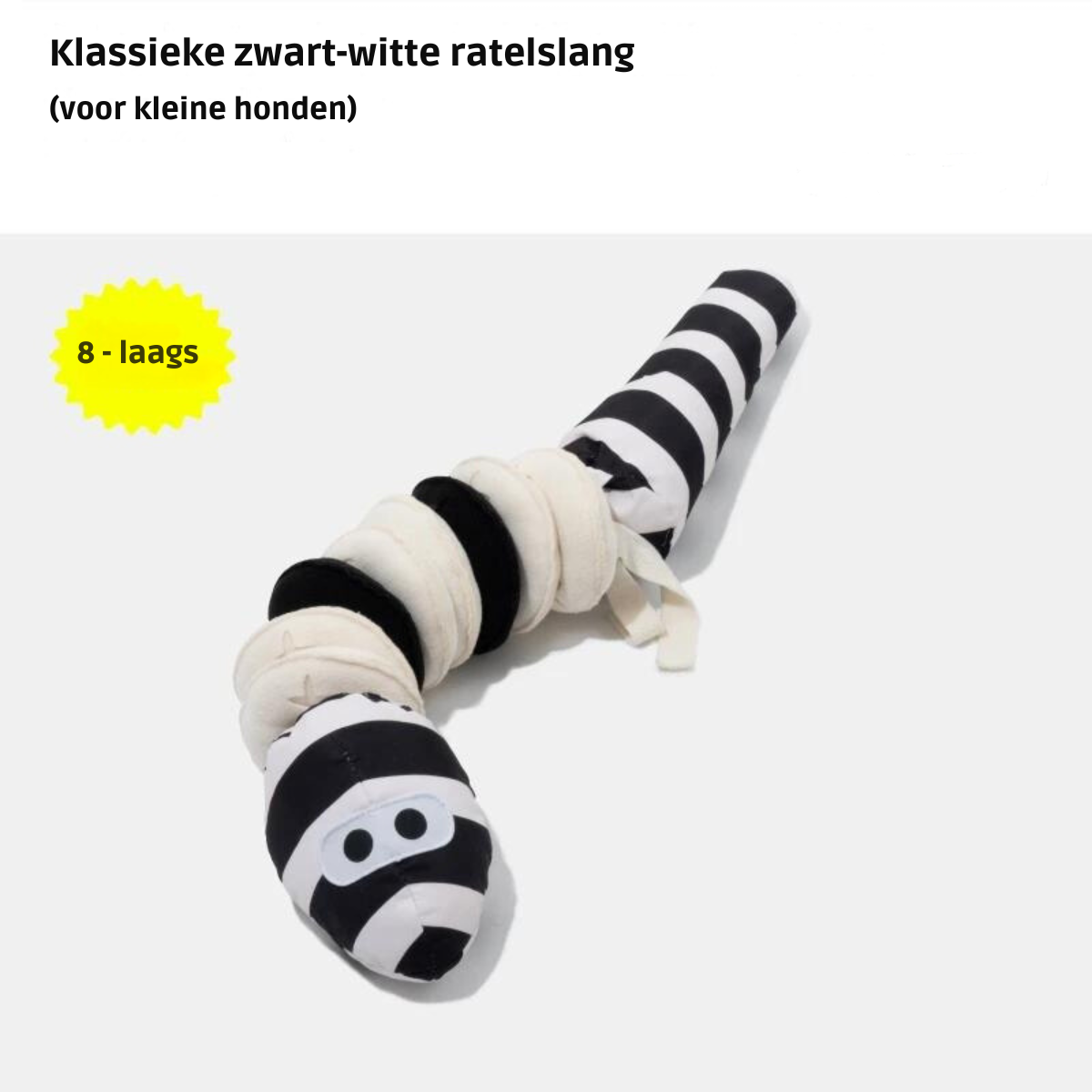 Snuffelslang Hond Interactief Zwart Luxe