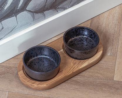 Bowl Set Wolf (Tray + 2 Bowls)