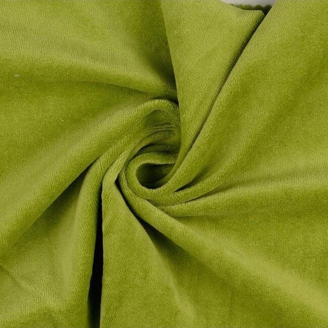 lime groen velvet