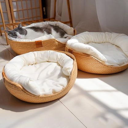 Rotan luxe Honden- katten mand