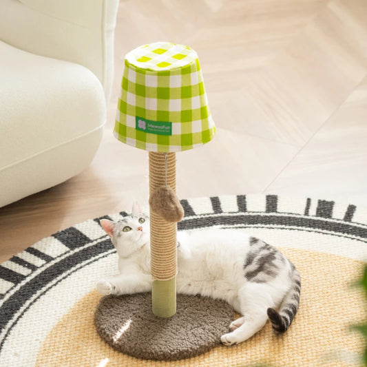 katten krabpaal kattenspeelgoed lamp