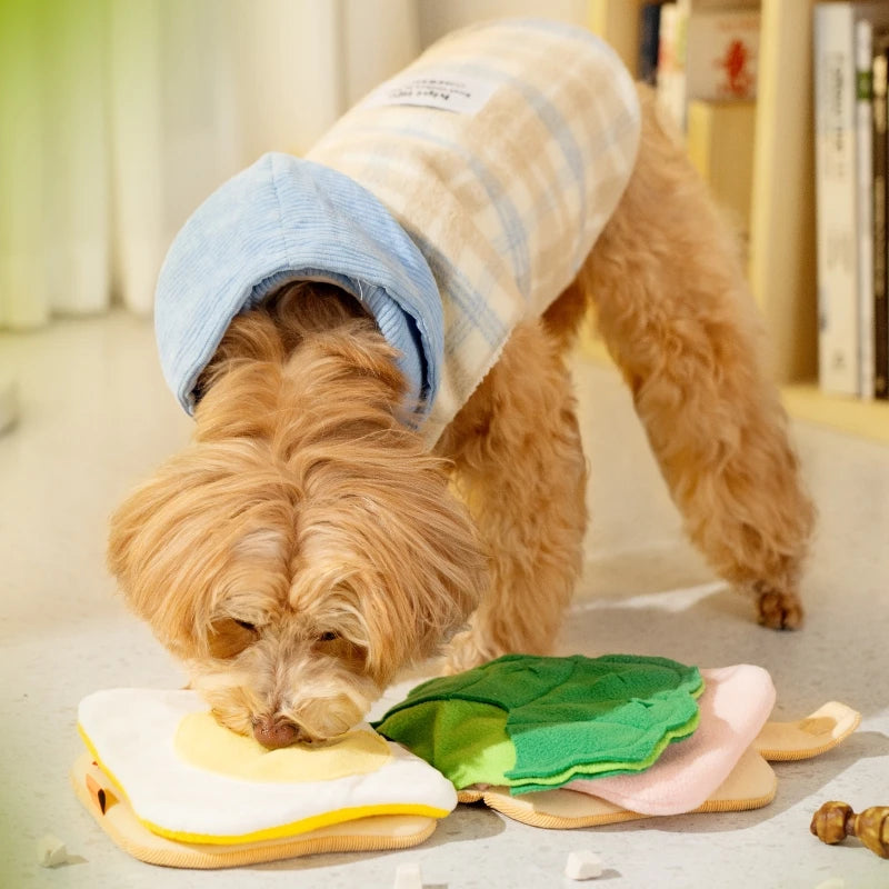 snuffelboekje, snuffelmat, snuffelspel hond