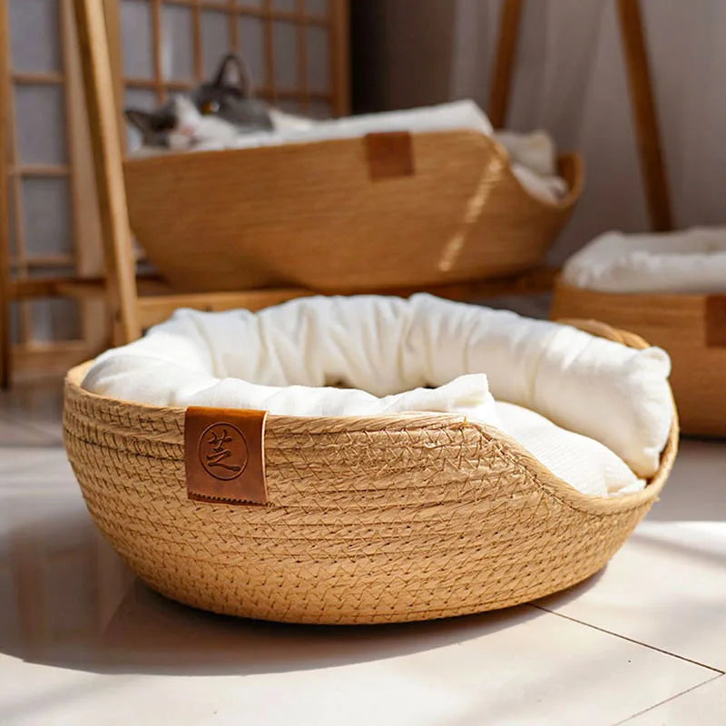 Rotan luxe Honden- katten mand